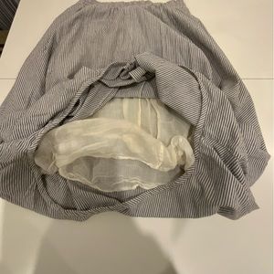 Japanese cotton puff skirt